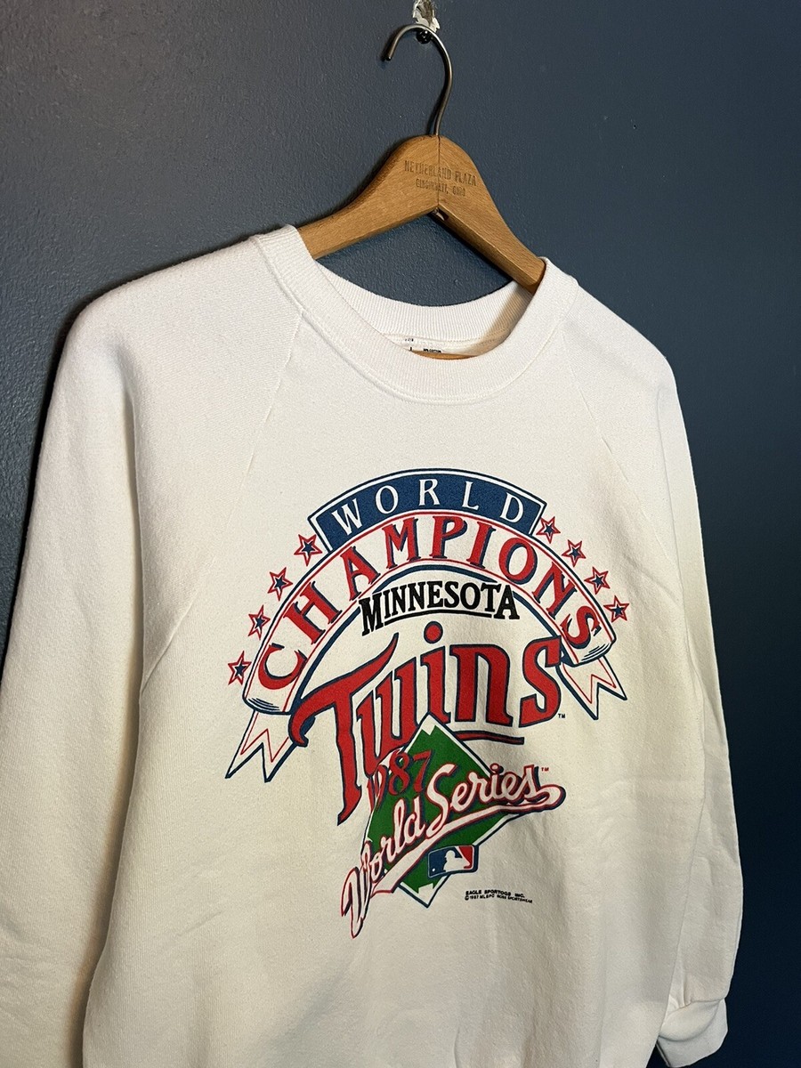 USA製！【Hanes】MLB ツインズ ワールドシリーズチャンピオン 1987 MLB TWINS/ミネソタ ツインズ ワールドシリーズ チャンピオン