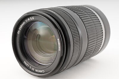 [Near MINT] Canon EF-S 55-250mm F/4-5.6 IS AF Zoom Lens from JAPAN | eBay