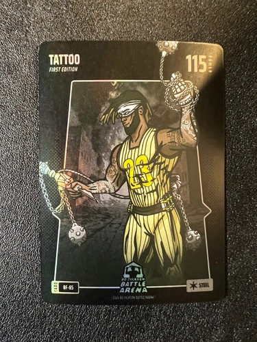 Bo Jackson Battle Arena Battlefoil Steel Tattoo #BF-85 Fernando Tatis Jr. 1st ED