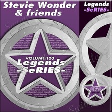 STEVIE WONDER  FRIENDS LEGEND SERIES 100 KARAOKE CD G NEW IN PLASTIC w/PRINT