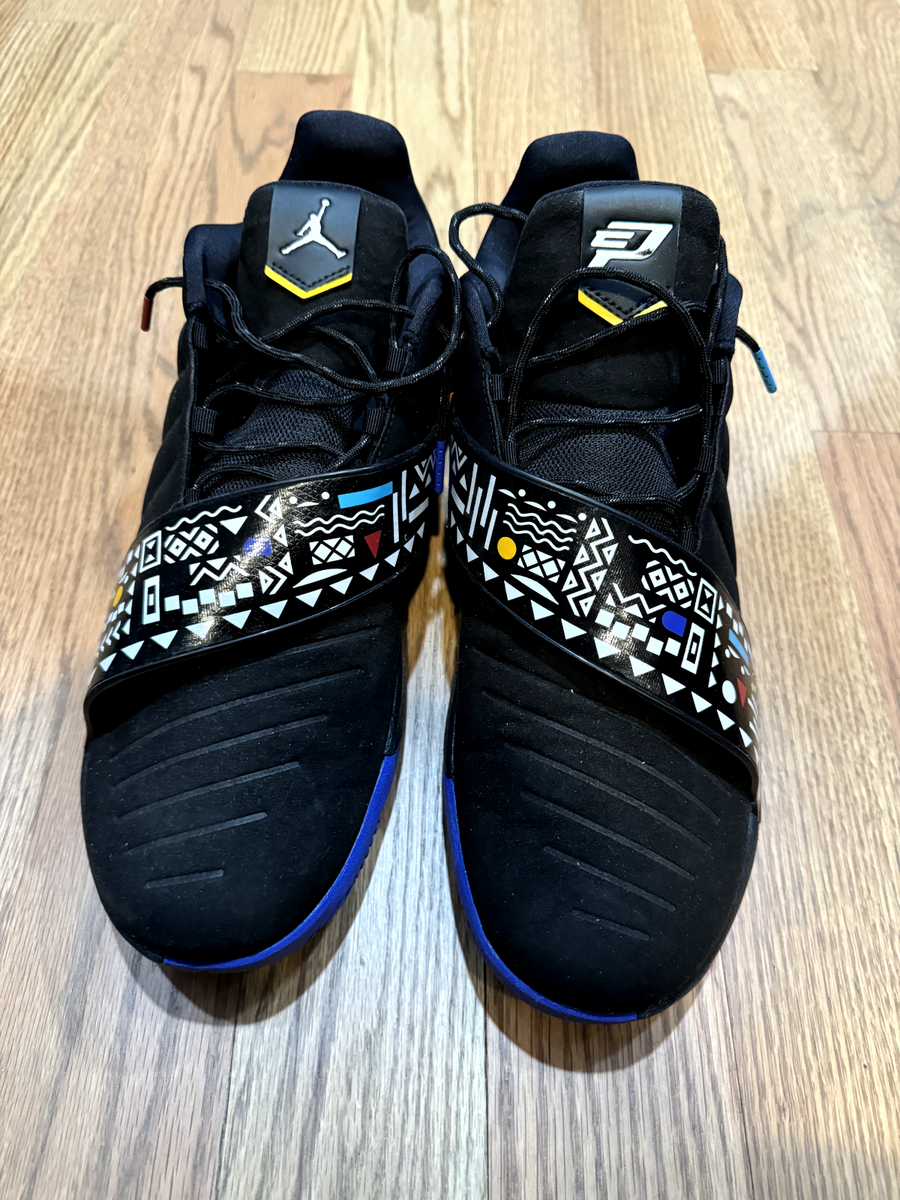 Black Cp3 Shoes 11 Nike Air Jordan CP3 IV Chris Paul Shoes Black