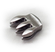 New 3-Prong Violin/Small Viola Mute. Silver Color Noise Reducer