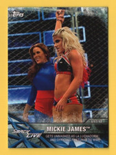 2017 Topps WWE Women's Division #WWE24 Mickie James Matches and Moments