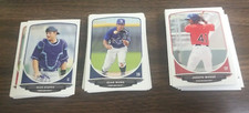 2013 BOWMAN DRAFT BASE PROSPECTS CARDS BDPP (PARTIAL SET 108/130) NO JUDGE