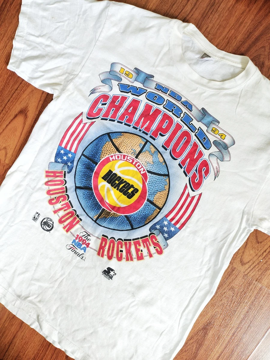 Vintage Houston Rockets 1994 NBA Finals t-shirt Basketball Starter