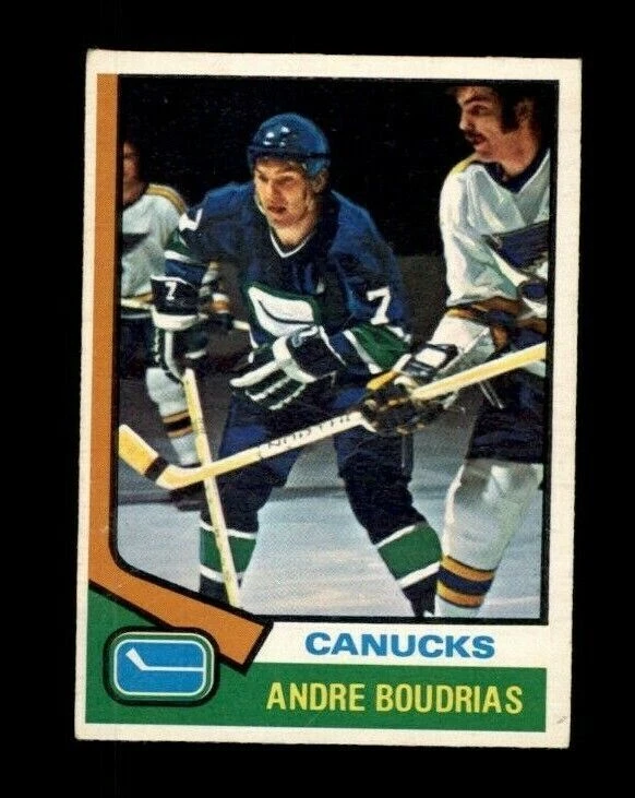 1974-75 O-Pee-Chee #191 Andre Boudrias VG (ref 115089)