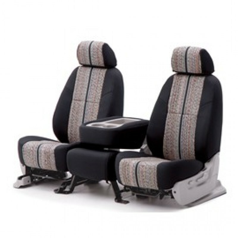 Coverking Rear Bench Seat Cover Saddle Blanket-Black For 05'-07' Jeep Liberty 3C