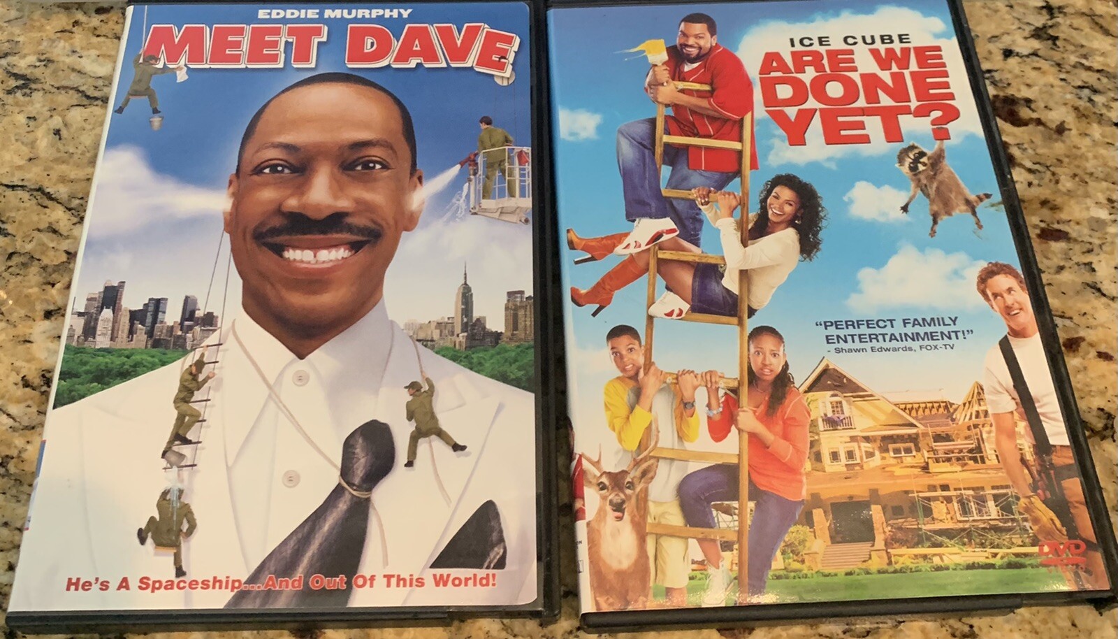 Meet Dave/ Are We Done Yet? (2 DVD Lot) Eddie Murphy, Ice Cube *VG eBay