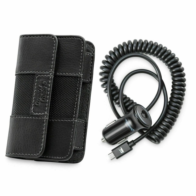 Consumer Cellular Alcatel Go Flip Phone Accessory Kit, Case with