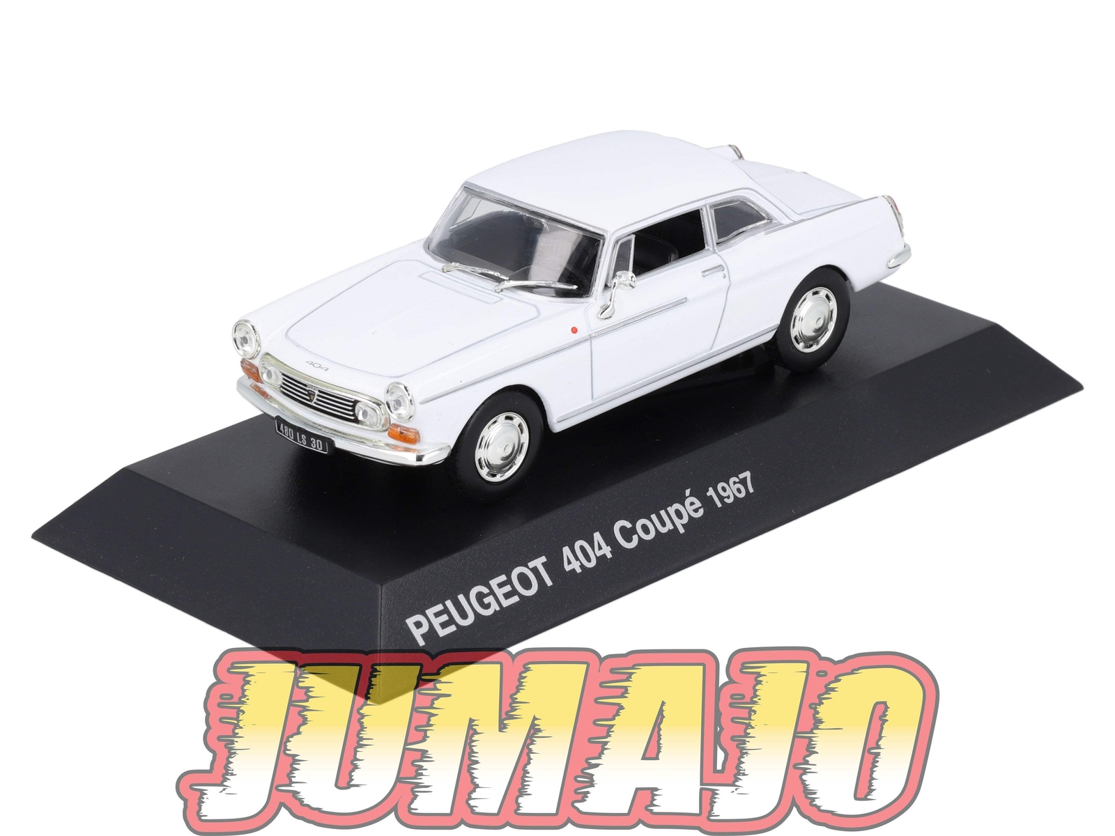Peugeot 404 Coupe 1967 Norev Hachette miniature PEU39 de collection 1/43