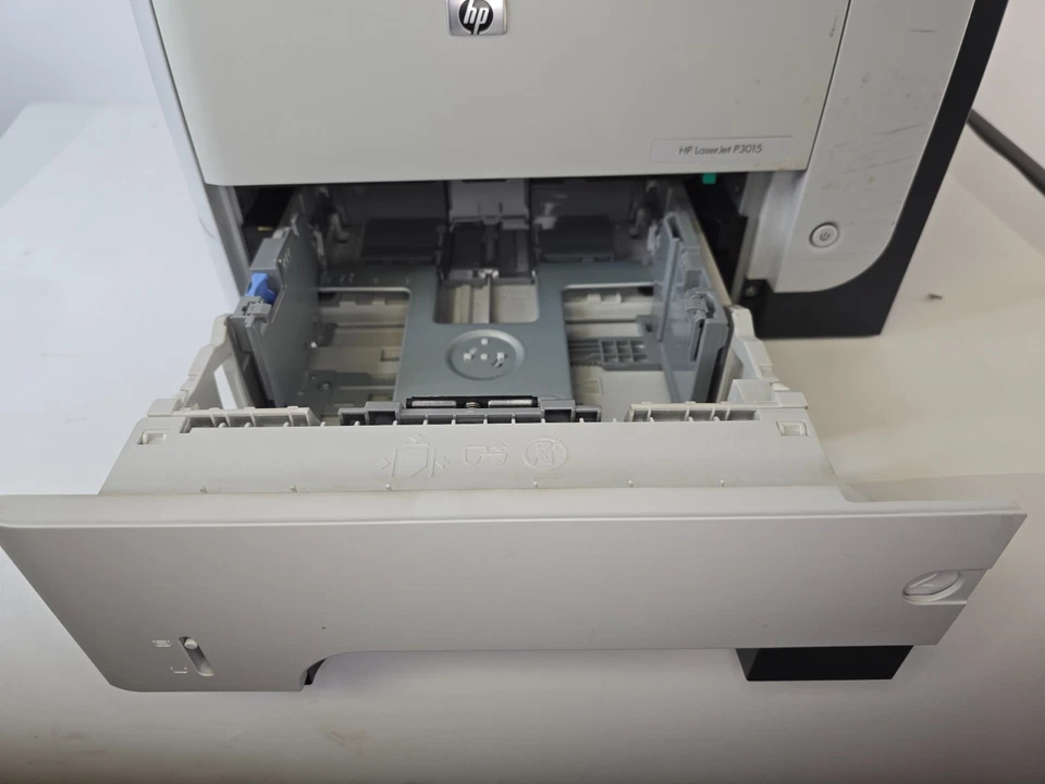HP LaserJet P3015 Monochrome Printer with TONER and 43K Pgs TESTED and RESET - Image 2 of 3