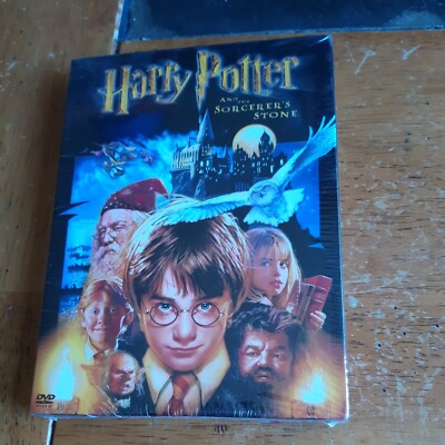 Harry Potter and the Sorcerers Stone (DVD, 2002,2-Disc Set) NEW SEALED,SLIPCASE 