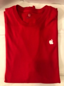 red apple shirt