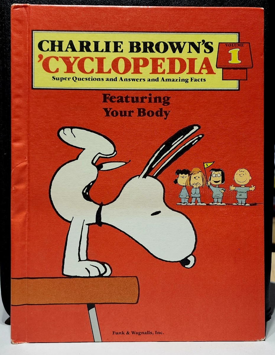 Charlie Brown's Cyclopedia 1980.1990年代 Vintage - 1980 - Charlie Brown's 'Cyclopedia Volume 1 - Hardcover