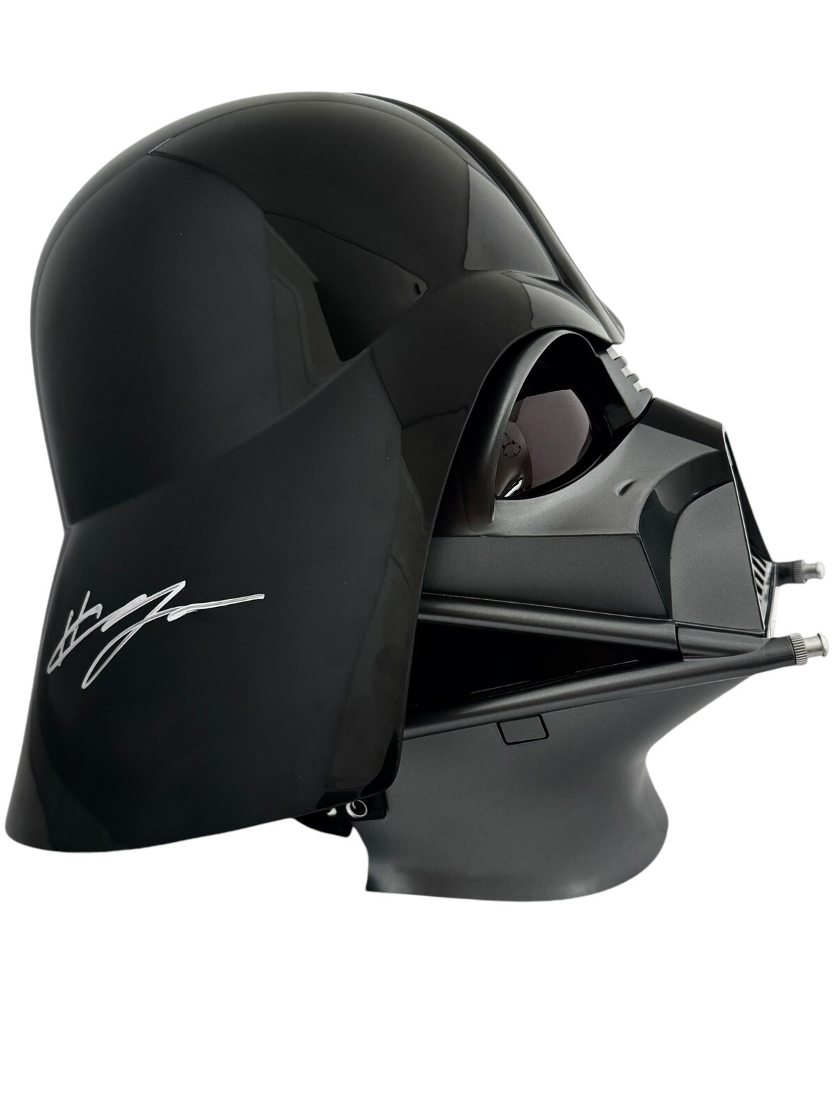 darth vader motorcycle helmet for sale HAYDEN CHRISTENSEN SIGNED DARTH VADER