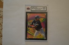 1996  FLAIR baseball  WAVE OF THE FUTURE  #13 RICHARD HIDALGO 13 OF 20 GRADE 9.5