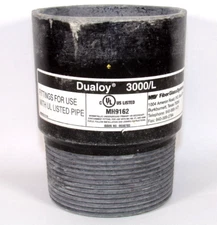 Fiber Glass Systems DUALOY 33370202 3000L 3" Primary Adapter Bell x Male NPT
