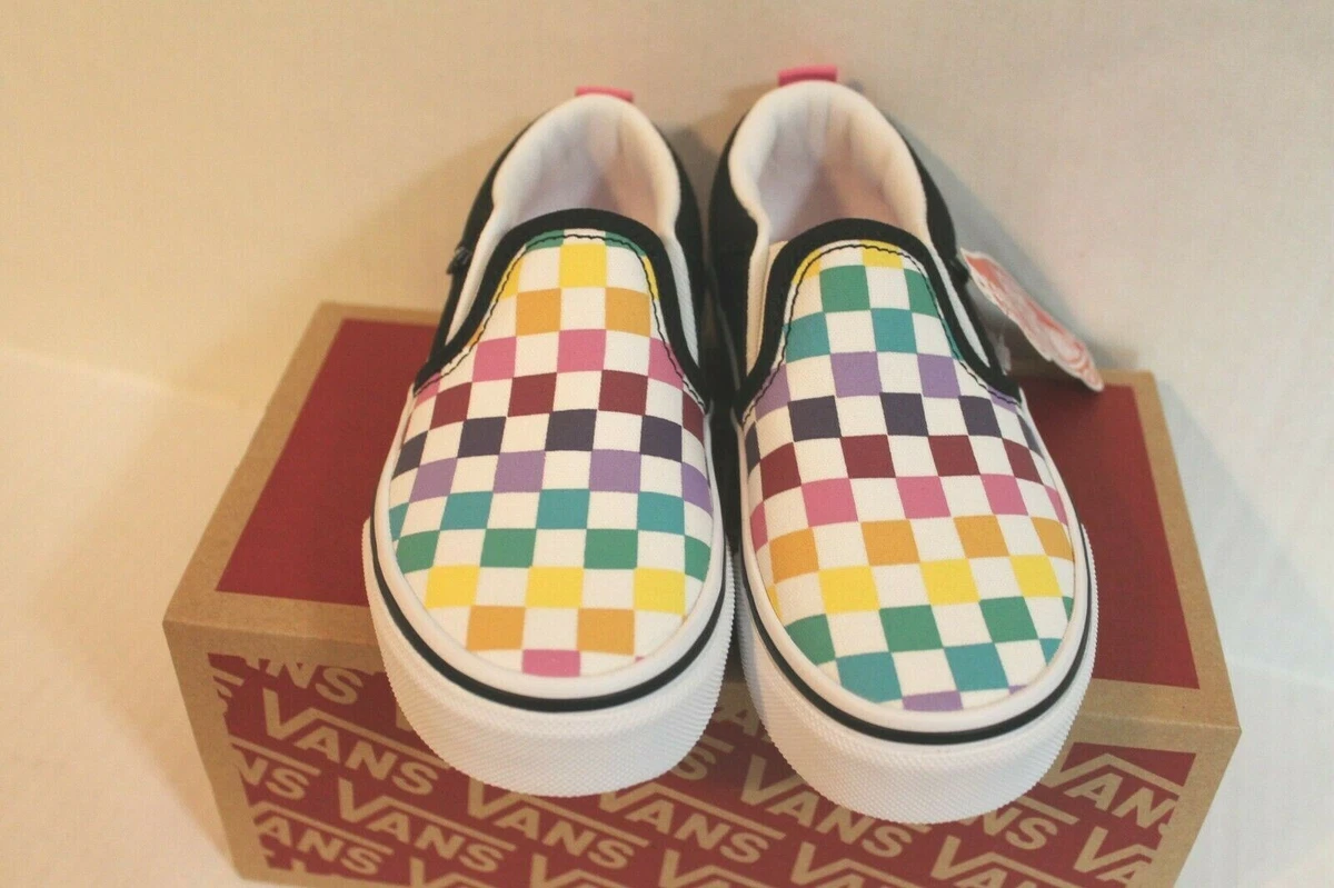 Vans Asher V, Sneaker Mixte bébé, Multicolore (Blanc Checkers