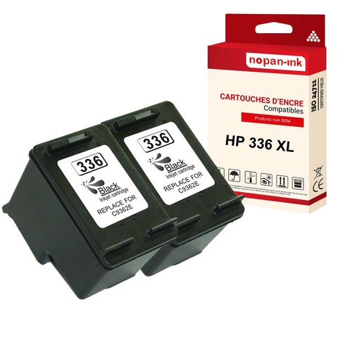 Cartouche D'encre HP 339 XL Compatible Noir NOPAN-INK - Neuf Sous Blister