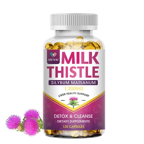 Premium Milk Thistle Extract Capsules - Boost Liver Health - Immune Enhancer HOT - Picture 10 of 14