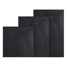 SMC Design Duschwanne Super Flache Duschtasse Antirutsch Brausewanne Steinoptik