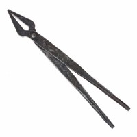 Mittelalter Eisenzange - Zange Schmied Geschmiedet Aus Eisen Medieval Tongs Iron