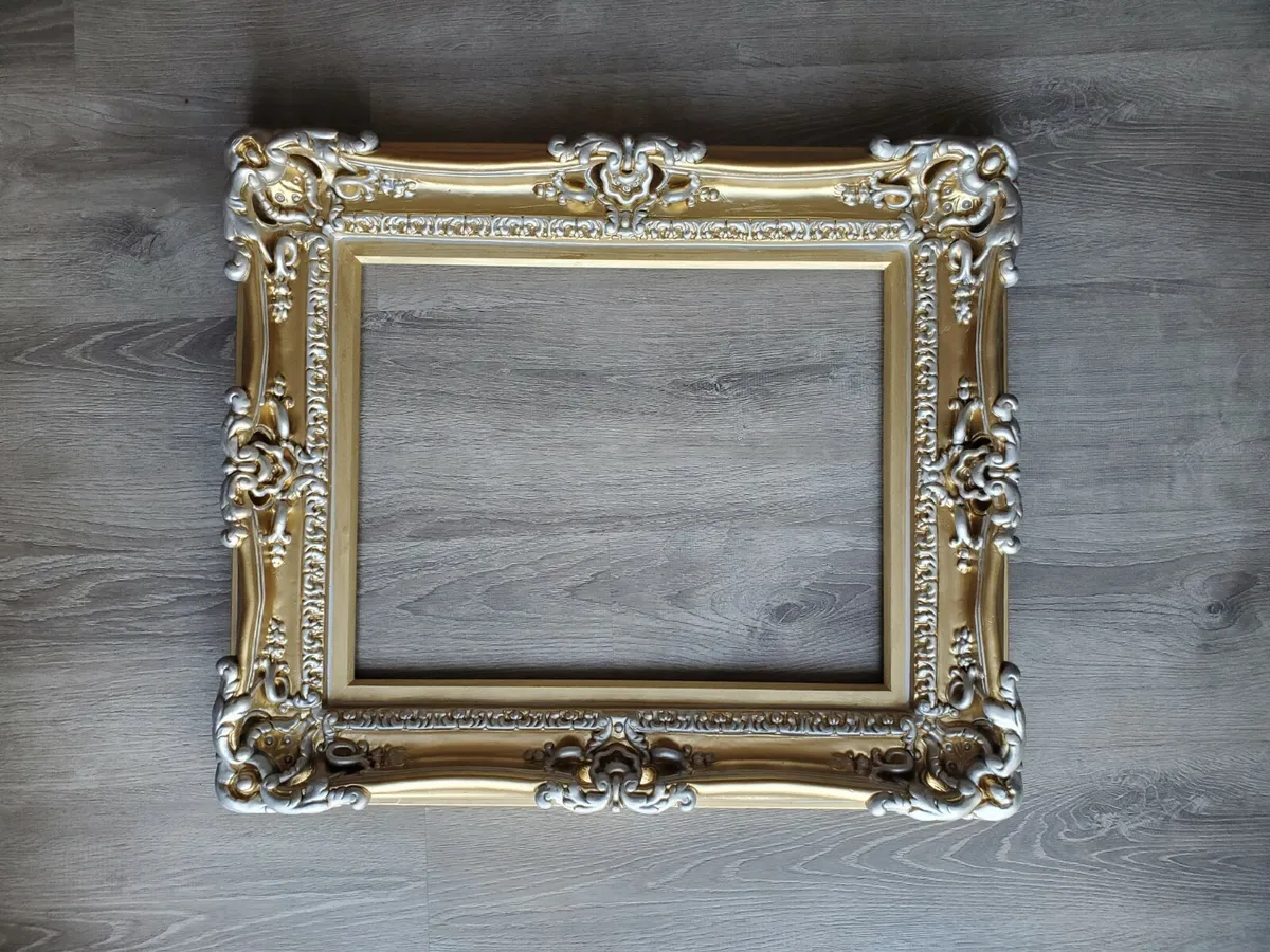 16x20 Golden Frame, Ornate Wall Picture Frame, Canvas, Art Print, Home  Accents