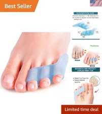 Relieve Morton's Neuroma with 10 Pack Pinky Toe Spacers - Soft Silicone
