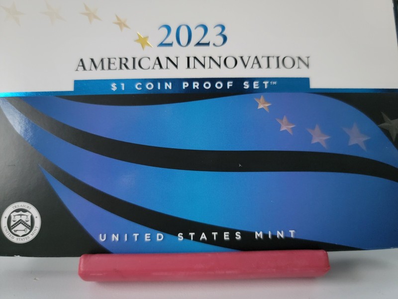 2023-S American Innovation $1 Proof set. COA and original US mint Box.