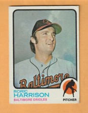 Roric Harrison Baltimore Orioles 1973 Topps #229 Santa Monica College