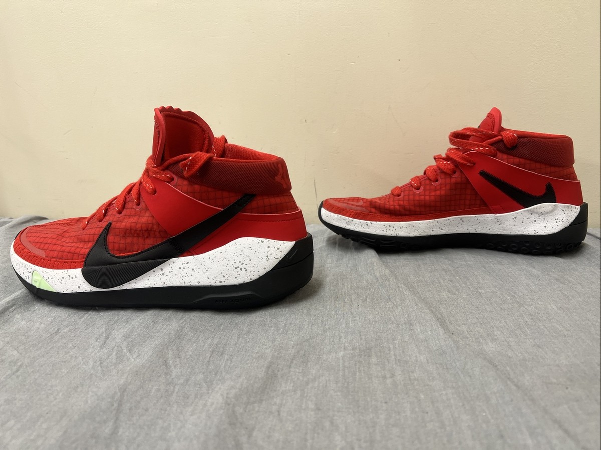 Nike KD 13 University Red White Black CK6017-600 sz 8.5 Men\'s Basketball Durant Nike KD 13 University Red White Black CK6017-600 sz 8.5  main image 2