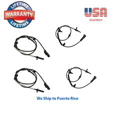 4 ABS Speed sensor Front Rear Right & Left Fit TAURUS & Police CAR EXPLORER