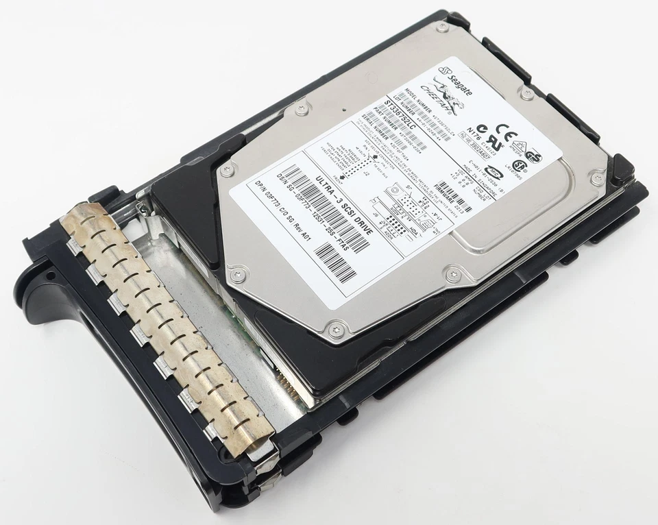 Seagate CHEETAH ST336752LC 36.4GB 15000RPM Ultra3 80PIN SCSI 3.5" Hard Drive - Image 2 of 2