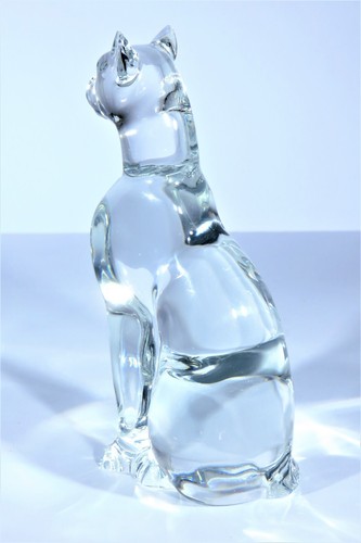 Baccarat Sitting Cat - a stunning item - Bild 2 von 9