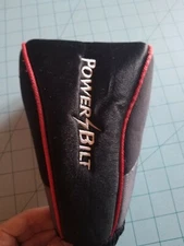 Power Bilt Brand: 1 Driver Cover In Black, White, Red & Gray~ Pre-Own, Free Ship