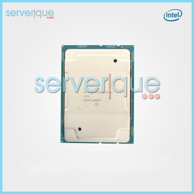 SR3B3 Intel Xeon Gold 6126 12-Core 2.60GHz 19.25MB 125W FCLGA3647 Processor
