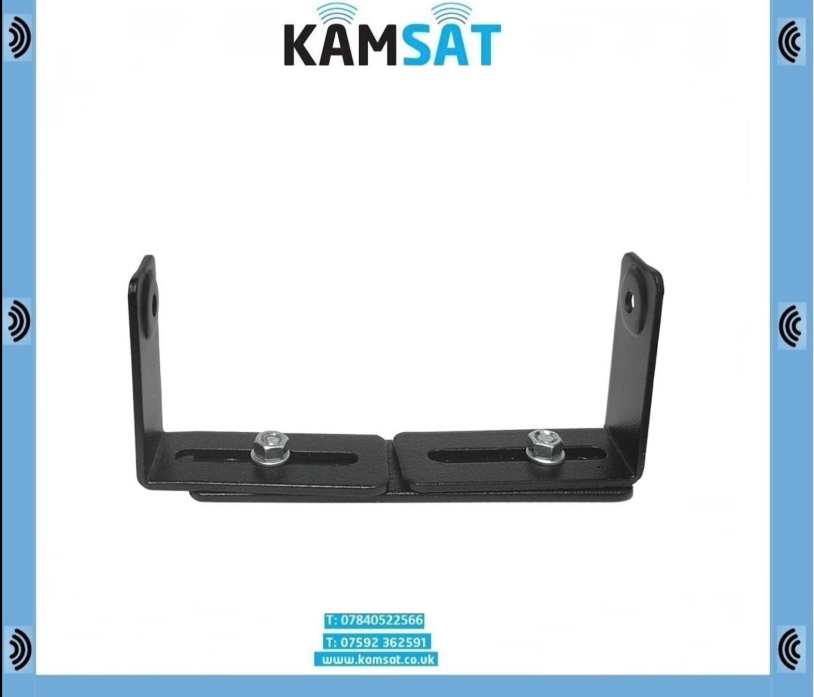 CB RADIO HOLDER MOUNTING BRACKET STANDARD ADJUSTABLE BLACK eBay