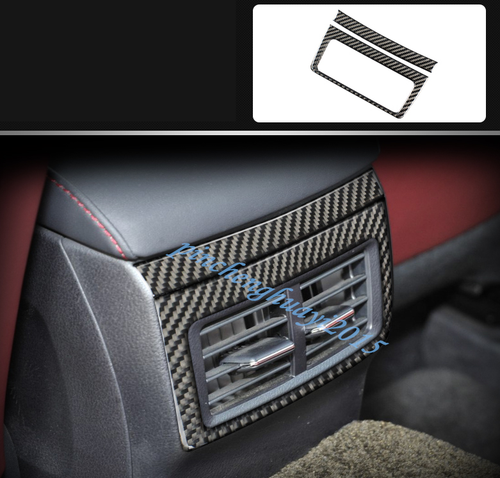 Carbon Fiber Storage Box Switch Cover Trim For Lexus IS250 IS300 IS350 IS200 2014-2018 – Black, Smooth Finish