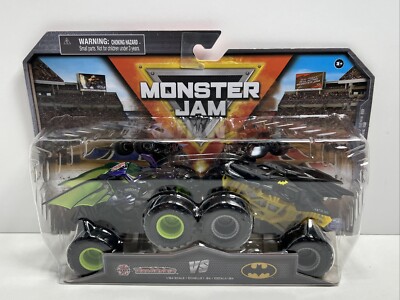 Monster Jam 2022 1:64 2-Pack  Bakugan Dragonoid vs Batman , NEW MUST SEE!