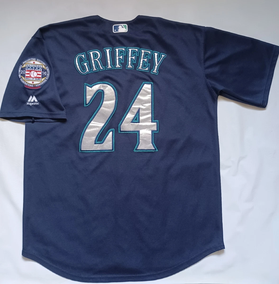 MLB Seattle Mariners (Ken Griffey Jr.) Men's Cooperstown Baseball Jersey.