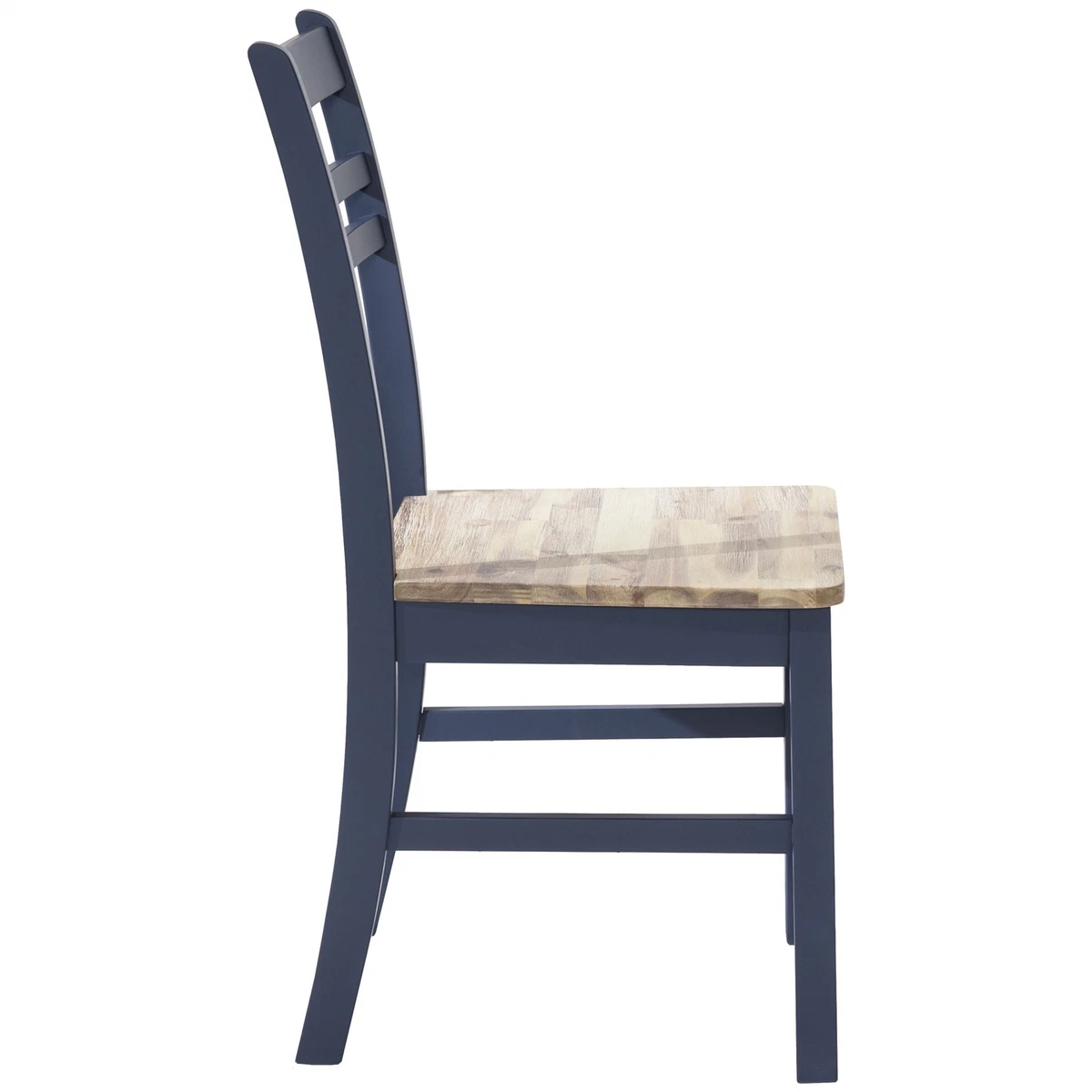 Navy wood dining chairs deals