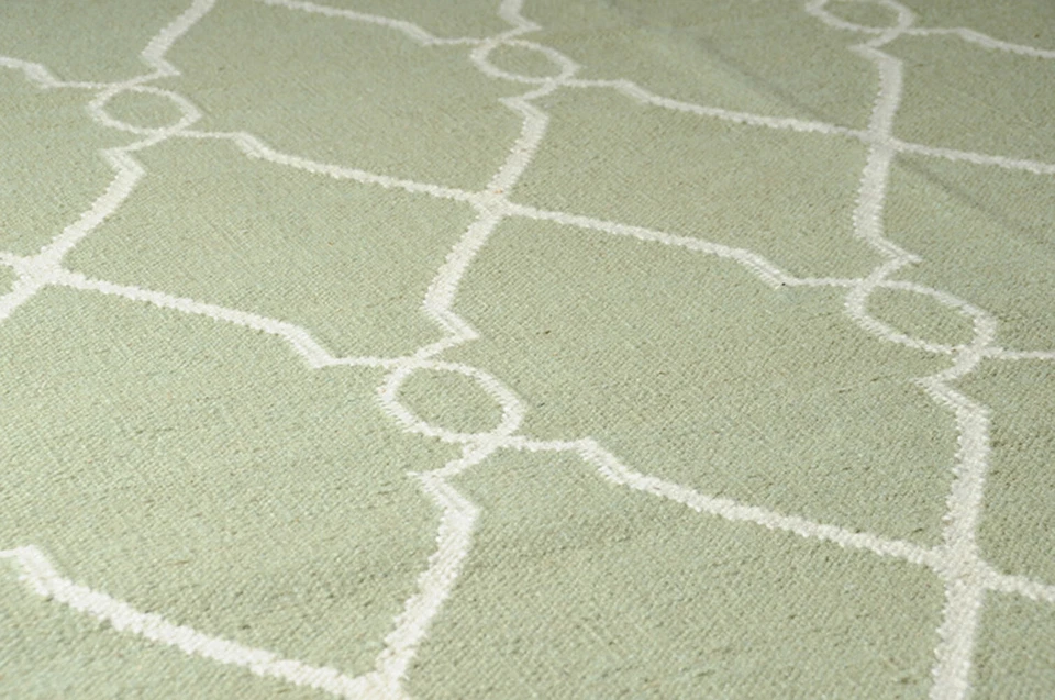 Alfombra verde alfombra contemporánea FAL-1004 Foto 4 de 4