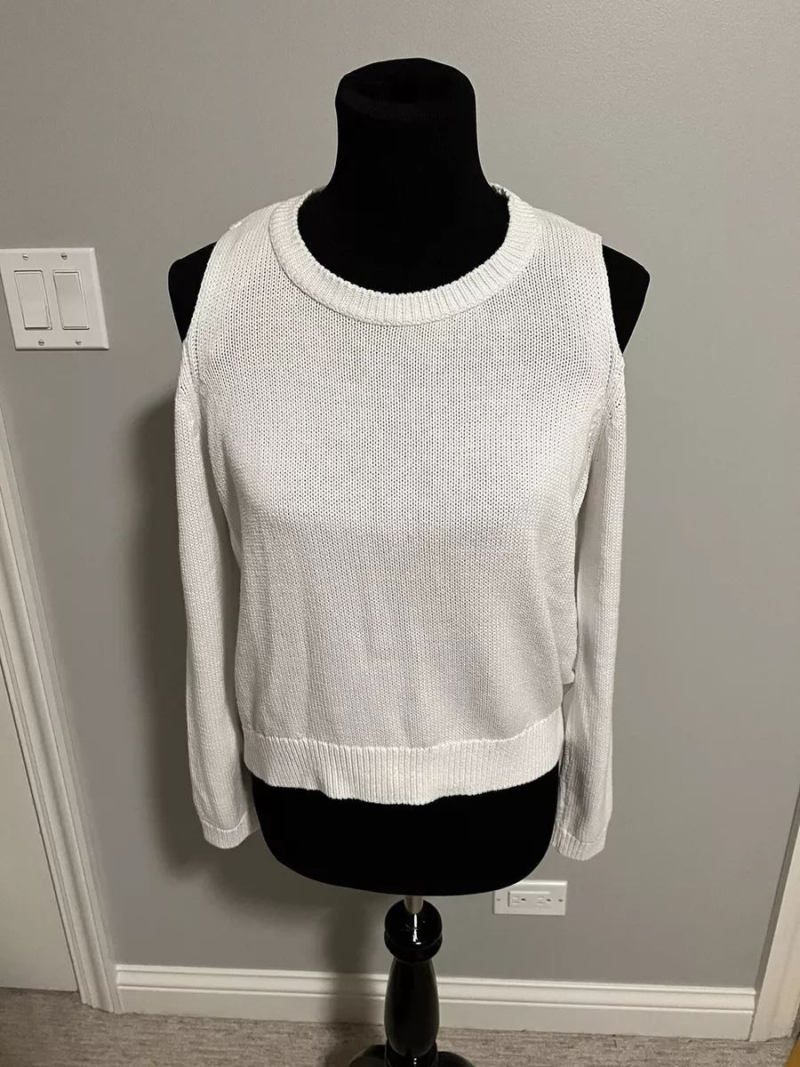 Topshop white sweater cheap