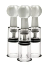 Size Matters Max Twist Clitoral and Nipple Triple Sucker Enlarger Set XR Brands