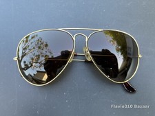 Rare 60's Authentic Vintage B L RAY BAN Bausch Lomb Aviator 62 14 Made in USA