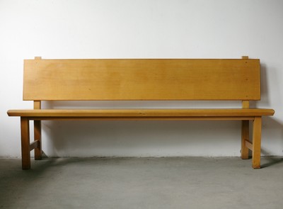 True Vintage Bank Buche Gartenbank 60s Mobelfabrik Emil Lindemann Berlin Bauhaus Ebay