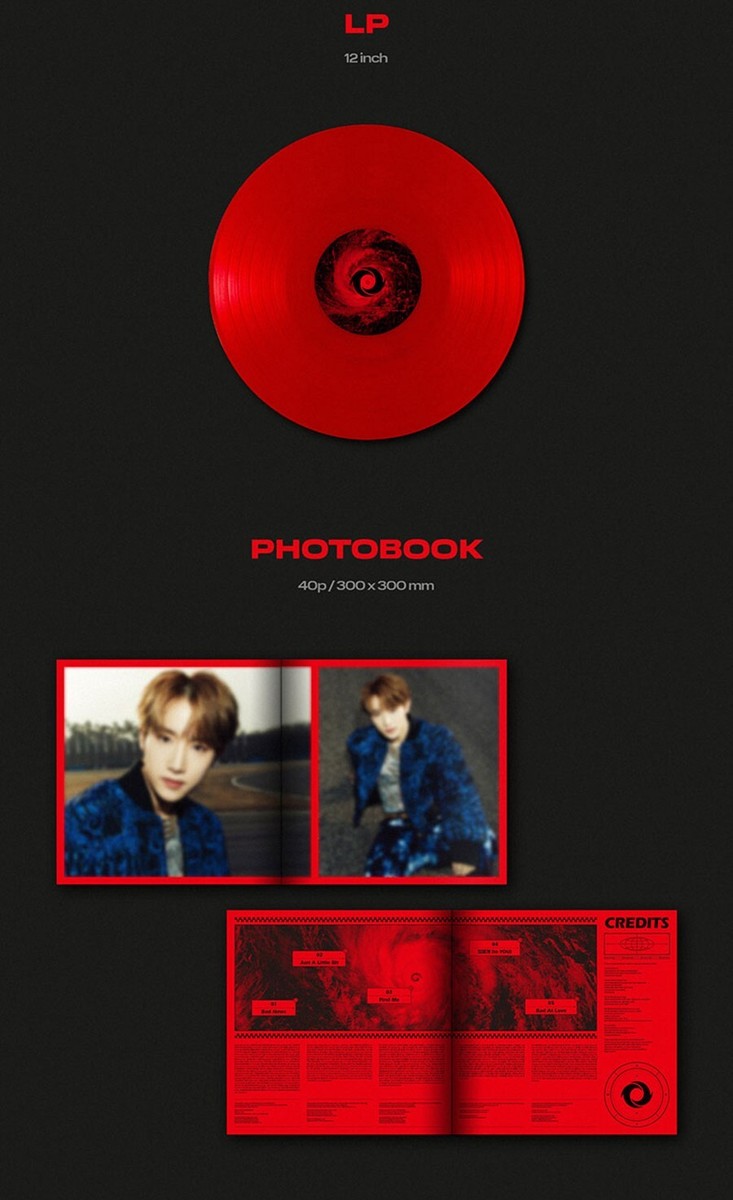 TEMPEST IT'S ME, IT'S WE 1st Mini Album LP Ver LP+Buch+8 Karte+2