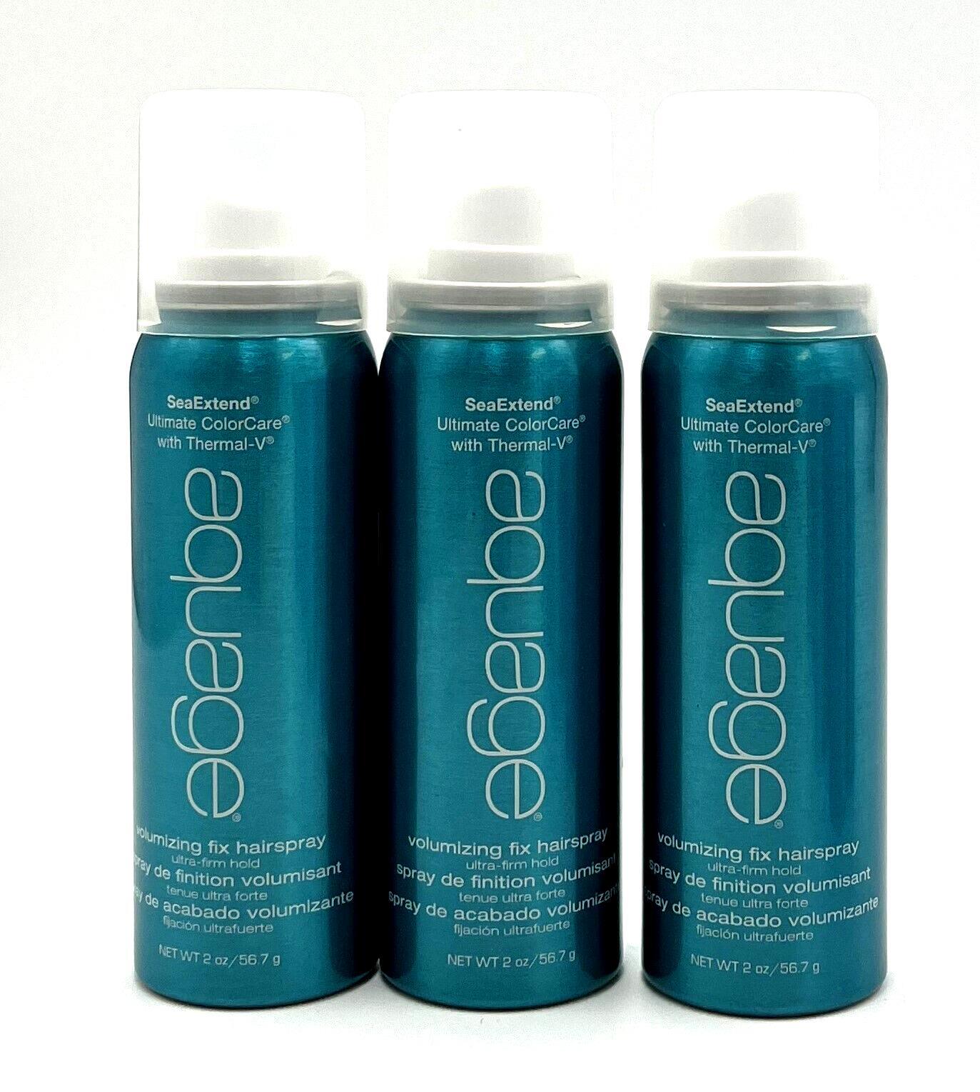 Aquage SeaExtend Volumizing Hairspray 2 oz 3-Pack