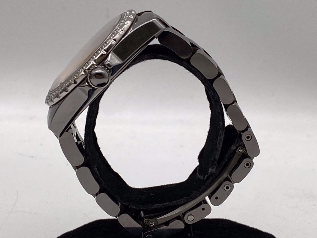CHANEL J12 DIAMOND BEZEL & DIAL CERAMIC 38mm STAINLESS STEEL