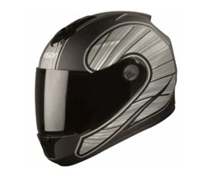 SBH-11 Vision Rays Black With Grey Full Face Helmet M Size 580mm ECs